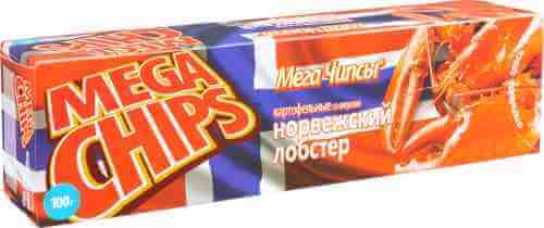Чипсы Mega Chips Норвежский лобстер 100г арт. 870380
