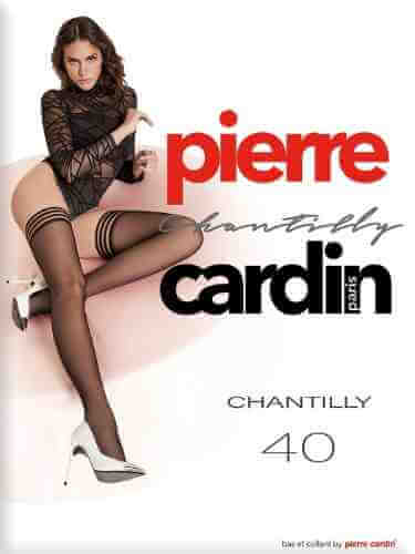 Чулки Pierre Cardin Chantilly 40 Nero Черные Размер 2 арт. 1010263