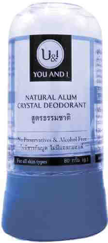 Дезодорант U&I кристаллический натуральный 80г арт. 988340
