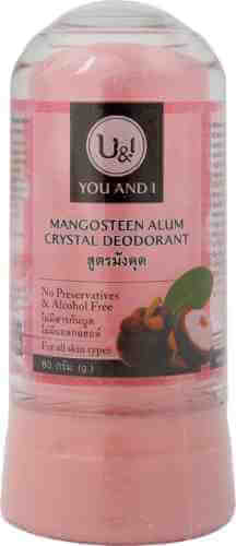 Дезодорант U&I кристаллический с мангустином 80г арт. 988365
