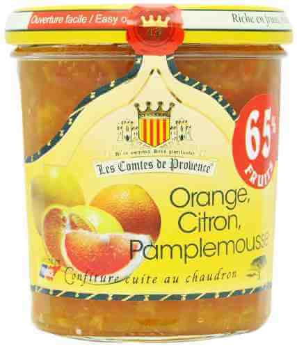 Джем Les Comtes de Provence Апельсин Лимон Грейпфрут 340г арт. 1087549