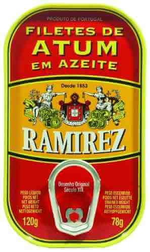 Филе тунца Ramirez в оливковом масле 120г арт. 1102522