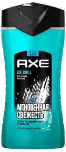 Гель для душа и шампунь AXE Ice chill с морозным ментолом 2в1 250мл арт. 554143