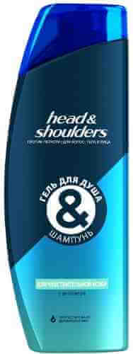 Гель для душа и шампунь Head&Shoulders 2в1 для чувствительной кожи 360мл арт. 968999