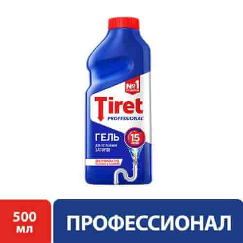 Гель для устранения и профилактики засоров Tiret Professional 500мл арт. 311619