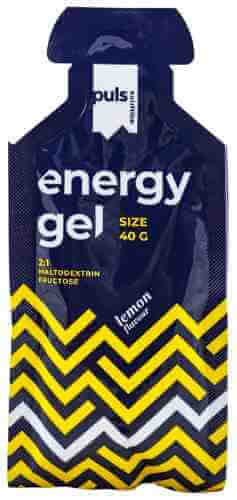 Гель питьевой энергетический Puls Nutrition Puls Energy Gel Лимон 40г арт. 963293