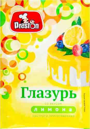 Глазурь Preston Со вкусом лимона 50г арт. 1084216
