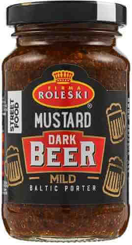 Горчица Roleski темное пиво 210г арт. 1102843