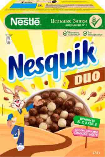 Готовый завтрак Nesquik DUO Шоколадный 375г арт. 307664