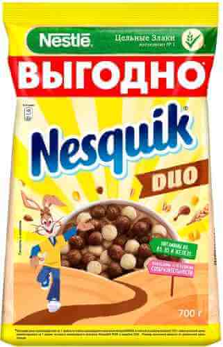 Готовый завтрак Nesquik DUO Шоколадный 700г арт. 1069317