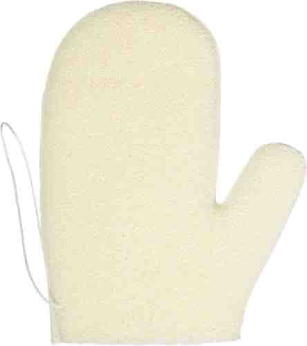Губка-рукавица для бани Hot Pot с экстрактом клубники 16.5*13*2см арт. 1073386