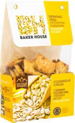 Хлебцы Baker House Итальянские с семенами подсолнечника 250г арт. 307920