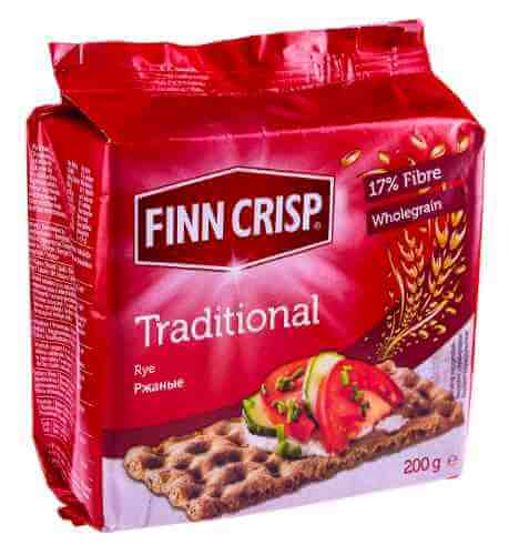 Хлебцы Finn Crisp Traditional Ржаные 200г арт. 311734