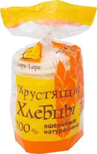Хлебцы Lope-Lope Хрустящие пшеничные 30г арт. 958345