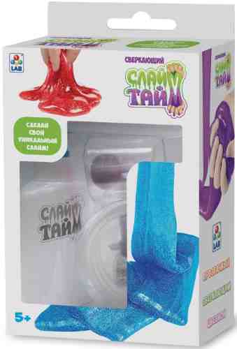 Игровой набор 1Toy Слайм тайм Сделай надувной слайм с блестками арт. 1087802