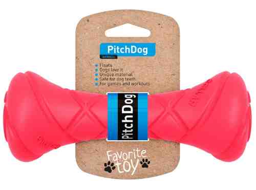 Игрушка для собак Collar PitchDog Гантель для апортировки розовая 19*7см арт. 1085412