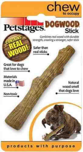 Игрушка для собак Petstages Dogwood очень маленькая палочка деревянная 10см арт. 860242