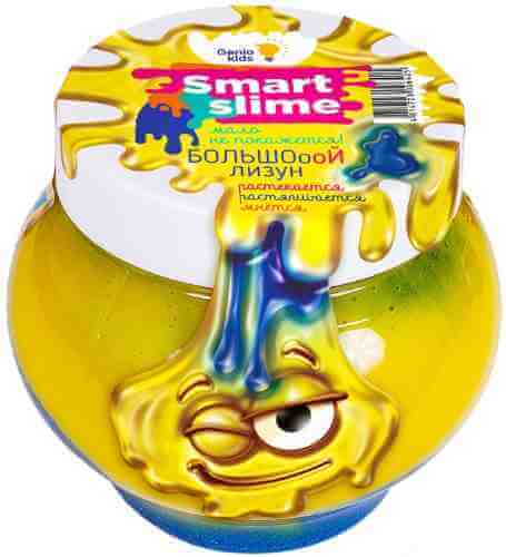 Игрушка Genio kids Лизун-мялка Смарт-слайм желто-синий 500г арт. 996980