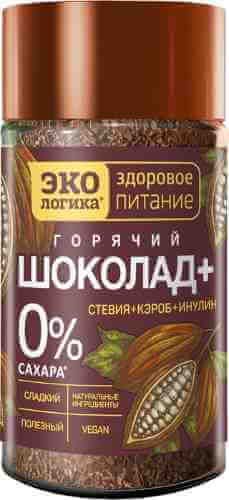 Какао-напиток растворимый ЭКОлогика Горький шоколад+ без сахара 125г арт. 995589
