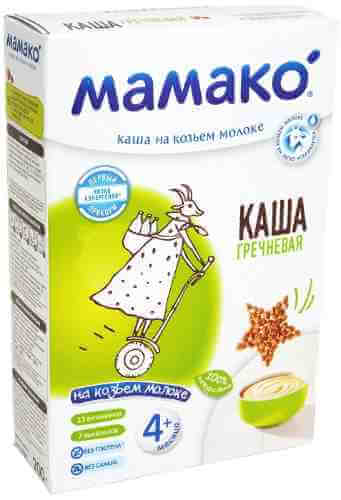 Каша Мамако Гречневая на козьем молоке с 4 месяцев 200г арт. 1019644