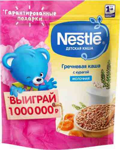 Каша Nestle Молочная гречневая с курагой 220г арт. 433298