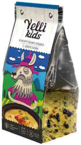 Каша Yelli Kids кукурузная с фруктами детская 120г арт. 330286