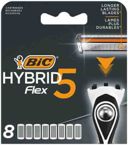 Кассеты для бритья Bic Hybrid 5 Flex 8шт арт. 1211904