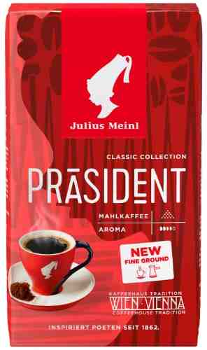 Кофе молотый Julius Meinl Prasident 250г арт. 316242