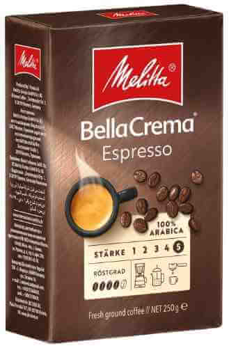 Кофе молотый Melitta BellaCrema Espresso 250г арт. 313095