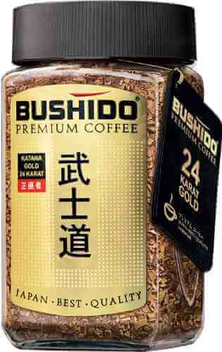Кофе растворимый Bushido Katana Gold 24 Karat 100г арт. 645346