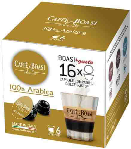 Кофе в капсулах Caffe Boasi 100% Arabica 16шт арт. 1137933