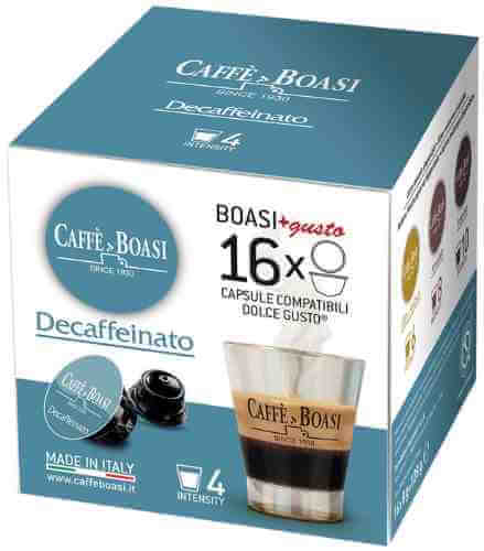 Кофе в капсулах Caffe Boasi Decaffeinato 16шт арт. 1137932