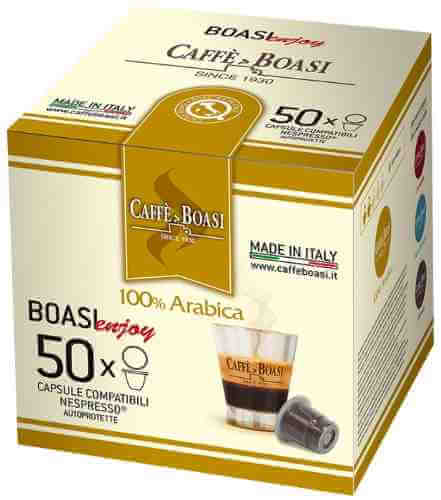 Кофе в капсулах Caffe Boasi Enjoy 100% Arabica 50шт арт. 1137928