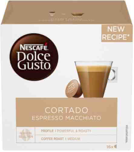Кофе в капсулах Nescafe Dolce Gusto Cortado espresso macchiato 16шт арт. 1036696
