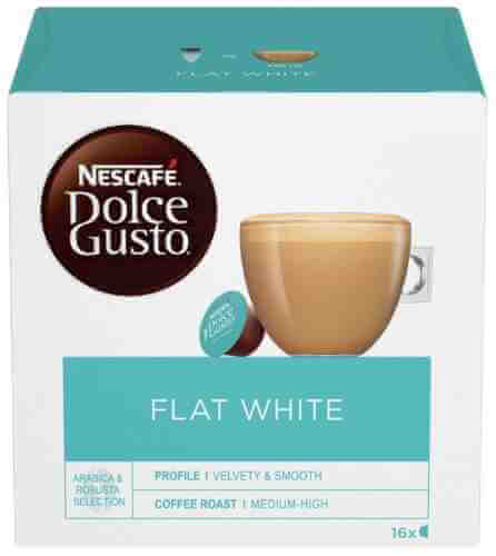 Кофе в капсулах Nescafe Dolce Gusto Flat White 16шт арт. 1036699