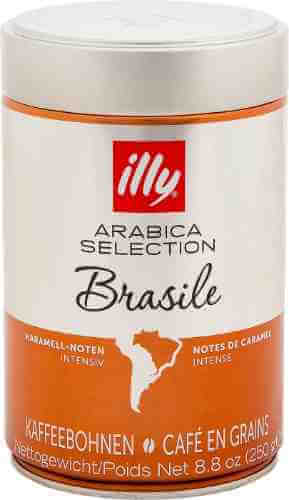 Кофе в зернах Illy Arabica Selection Brasile 250г арт. 1001677