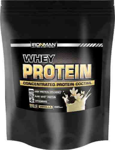 Коктейль протеиновый IronMan Whey Protein Ваниль 500г арт. 521919