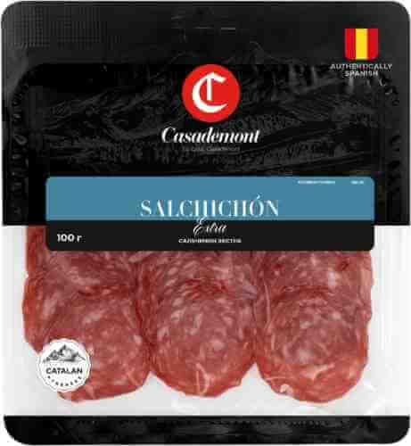 Колбаса Casademont Salchichon Extra сыровяленая 100г арт. 308428