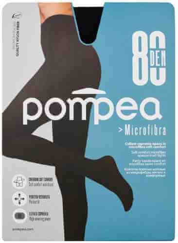 Колготки Pompea Microfibra 80 den 1/2-S nero арт. 1140520