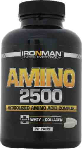 Комплекс аминокислотный IronMan Amino 2500 72 таб арт. 476627