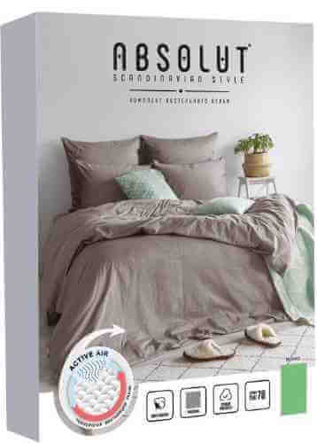 Комплект постельного белья Absolut Mokko 2-спальный наволочки 50*70см арт. 1087240