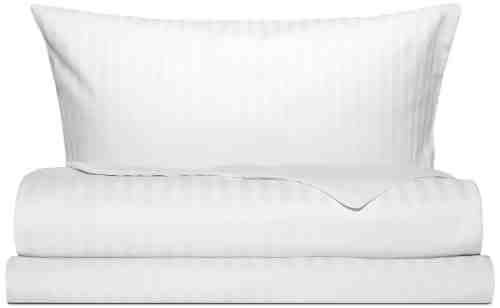 Комплект постельного белья Cottonika Страйп-сатин Белый Евро 70*70см арт. 1037647