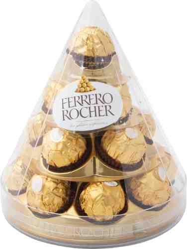 Конфеты Ferrero Rocher хрустящие из молочного шоколада 212.5г арт. 869233