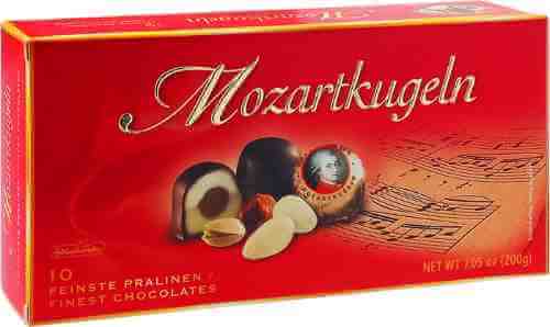 Конфеты Schluckwerder Mozart Kugeln шоколадные 200г арт. 872900