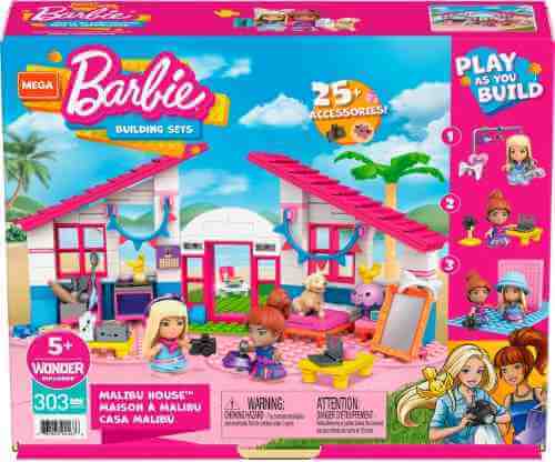 Конструктор Mega Construx Barbie Домик мечты арт. 1180249