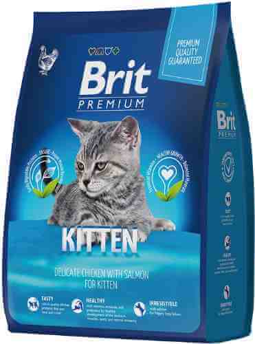 Корм для котят Brit Premium Cat Kitten с курицей 2кг арт. 1196101