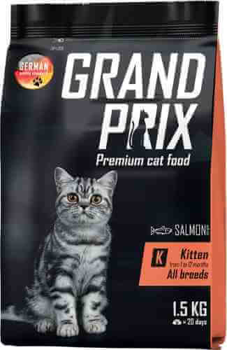 Корм для котят Grand Prix Kitten Лосось 1.5кг арт. 1027081