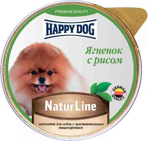 Корм для собак Happy Dog паштет с ягненком и рисом 125г арт. 1136773