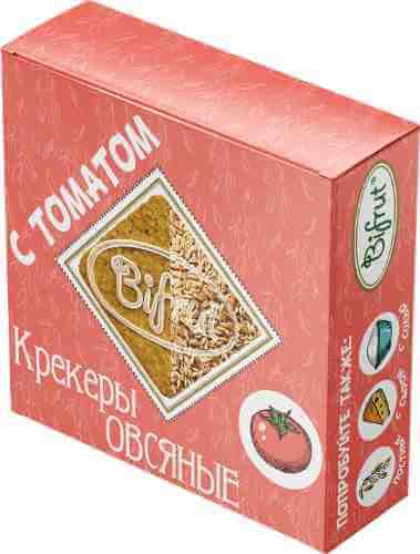 Крекеры Bifrut Овсяные с томатом 210г арт. 1055522