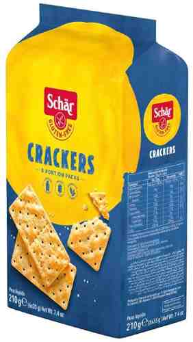 Крекеры Schar Cracker без глютена 210г арт. 481612